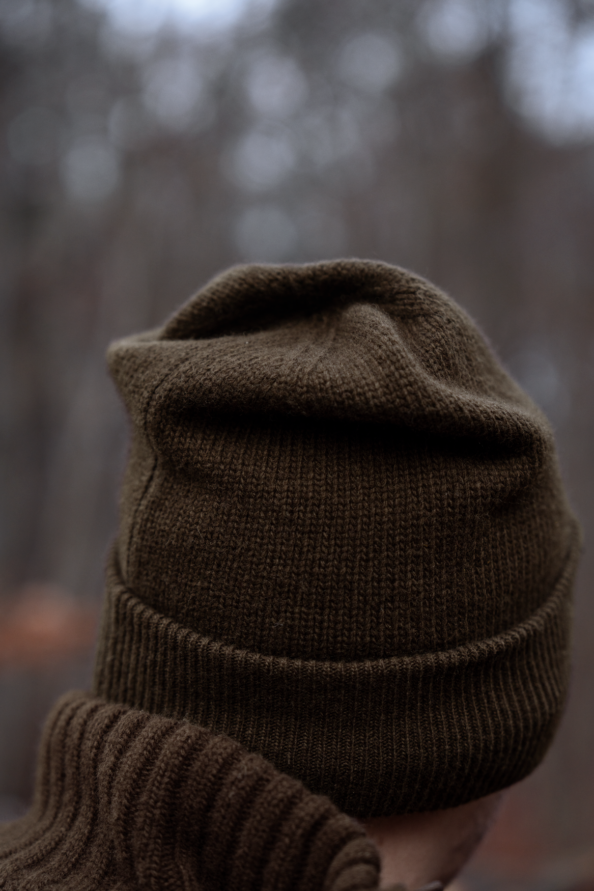 Annaboda WSP Strickmütze - Demitasse brown - Härkila