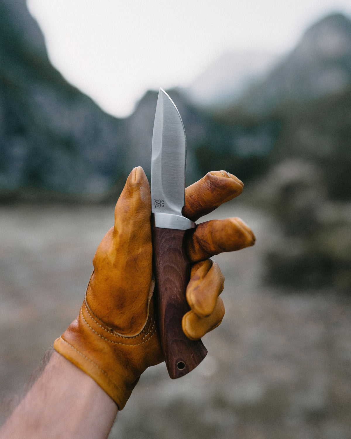 HALLINGSKARVET Messer mit Etui - Øyo