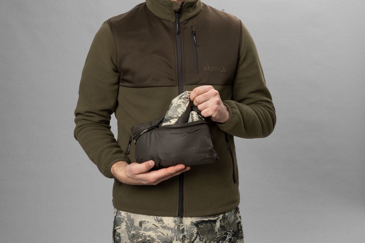 Mountain Hunter Expedition wendbare Daunenweste AXIS MSP®Mountain/Shadow braun - Härkila