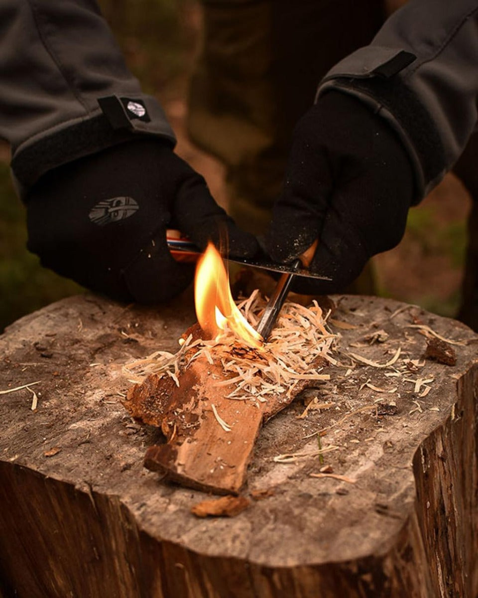 FEMUNDEN Messer + Feuerstahl mit Etui - Øyo