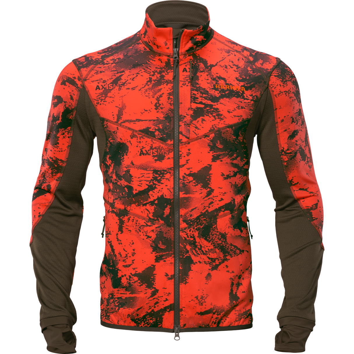 Wildboar Pro Camo-Fleecejacke AXIS MSP®Wildboar orange/Shadow brown - Härkila