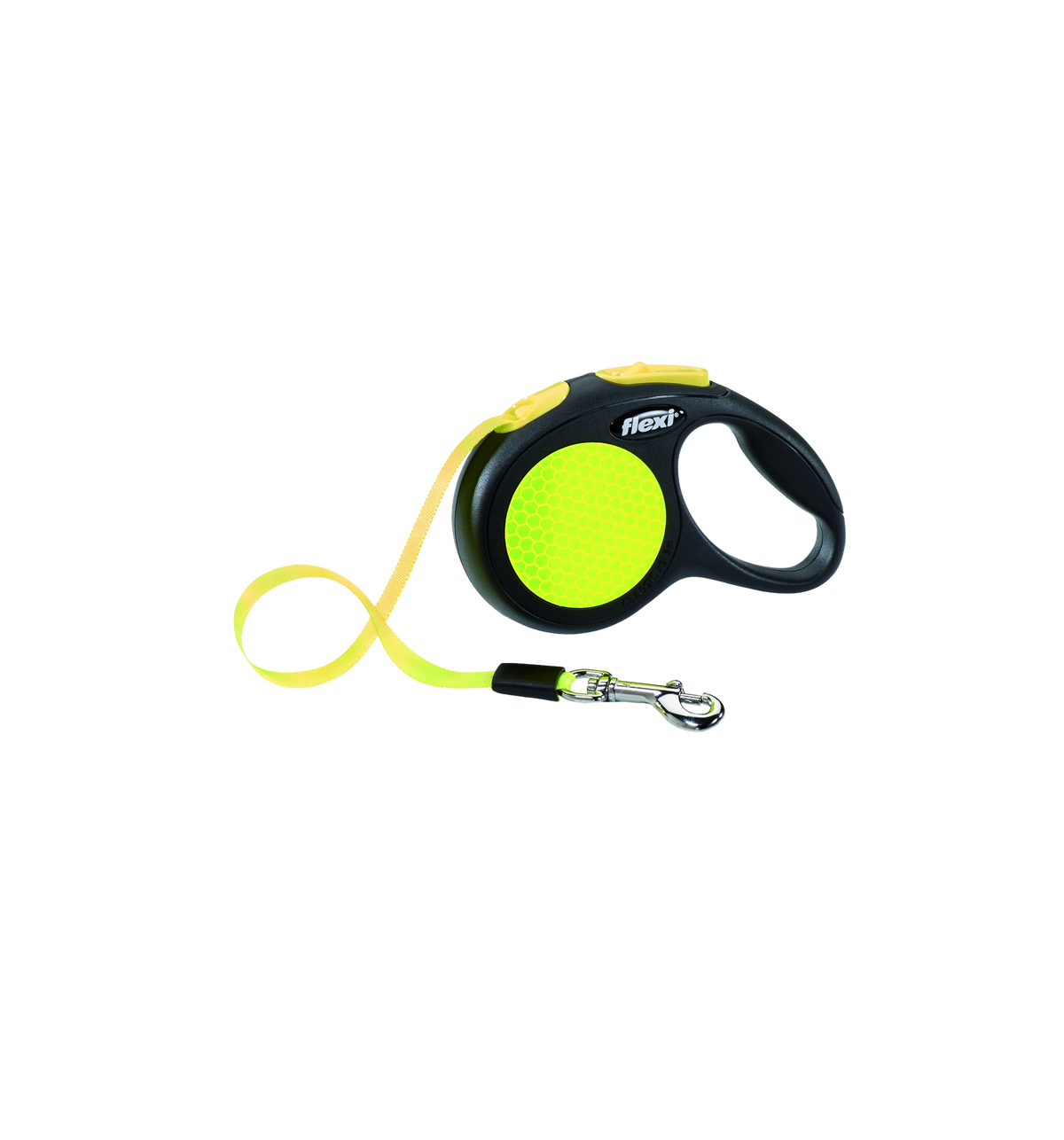 Flexi New Neon XS Rollleine 3 Meter mit Gurtband