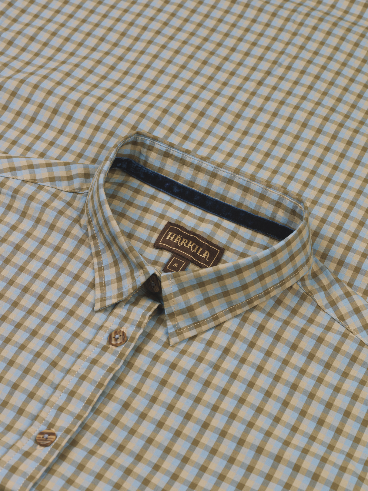 Selja Lady L/S Karohemd - Heritage blue check - Härkila