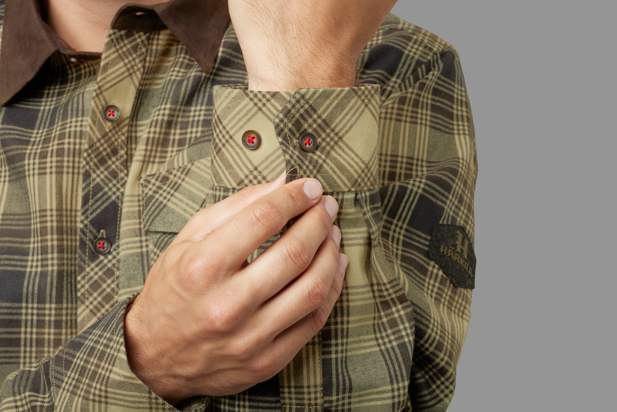 Driven Hunt Flanellhemd - Light teak check - Härkila