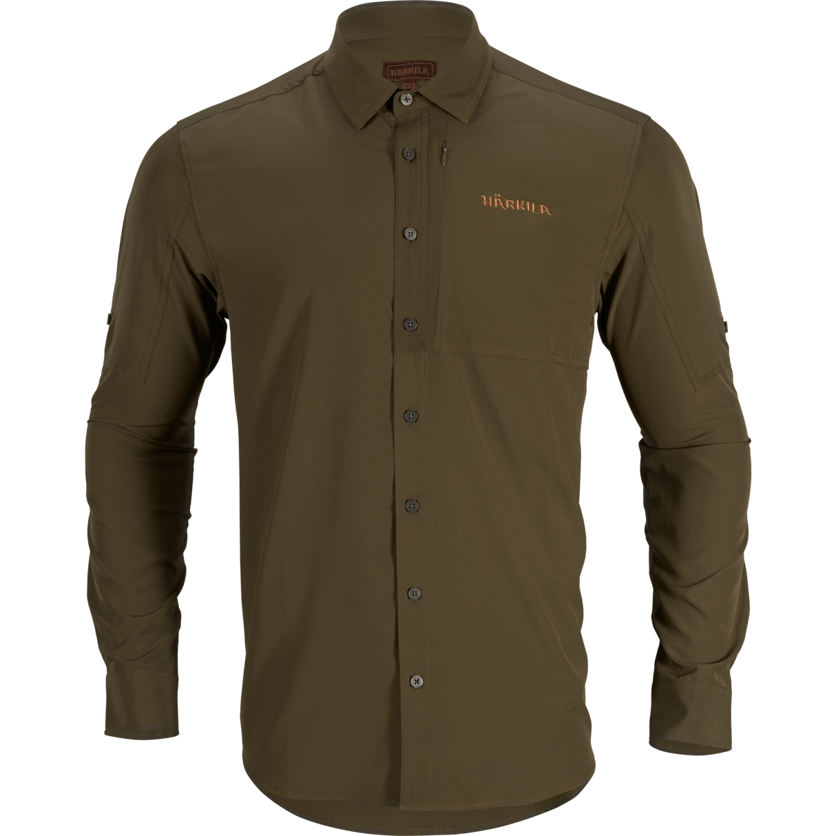 Trail L/S Hemd Willow green - Härkila