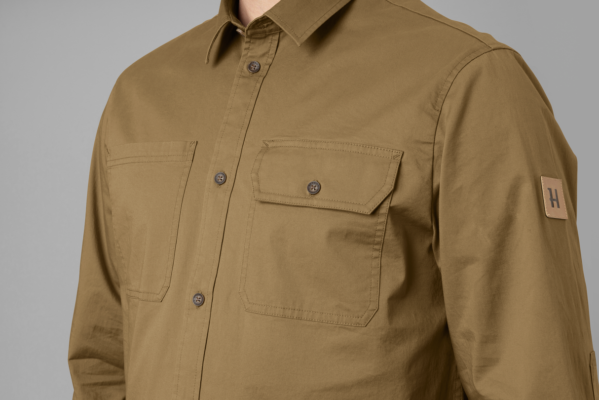 Trym L/S Hemd - Antique sand - Härkila