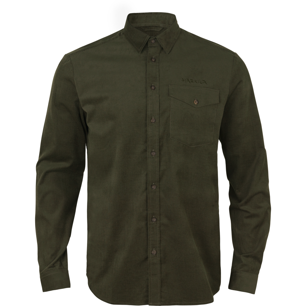 Kaldfjord Corduroy-Hemd Willow Green - Härkila