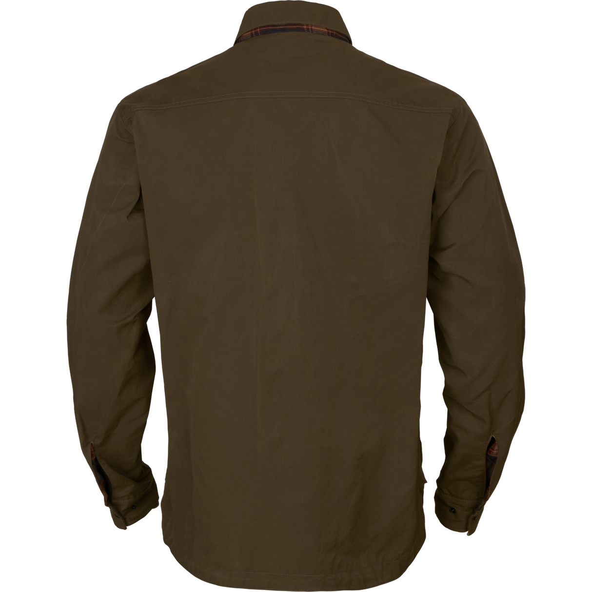 Eirik Wendbare Hemdjacke Dunkel warmes Oliv/Bordeaux - Härkila
