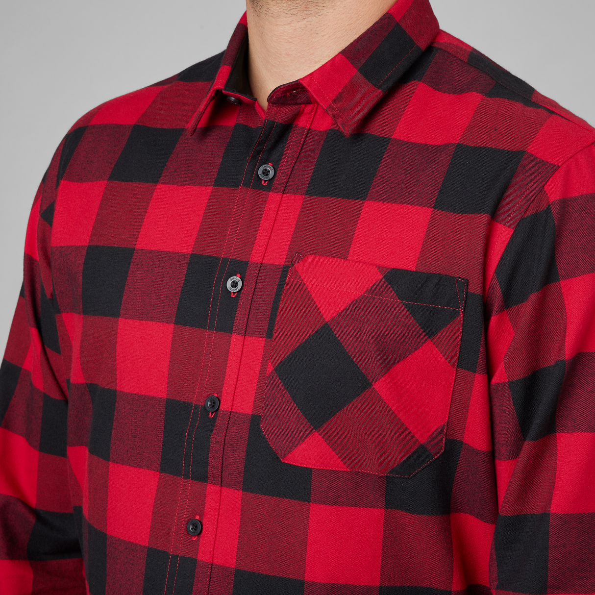 Toronto-Hemd Red check - Seeland