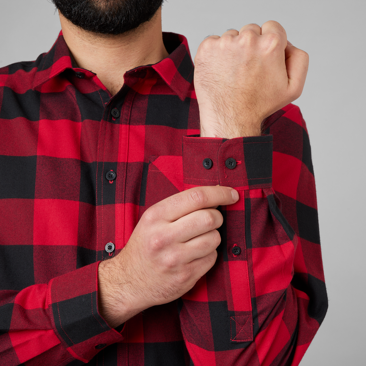 Toronto-Hemd Red check - Seeland