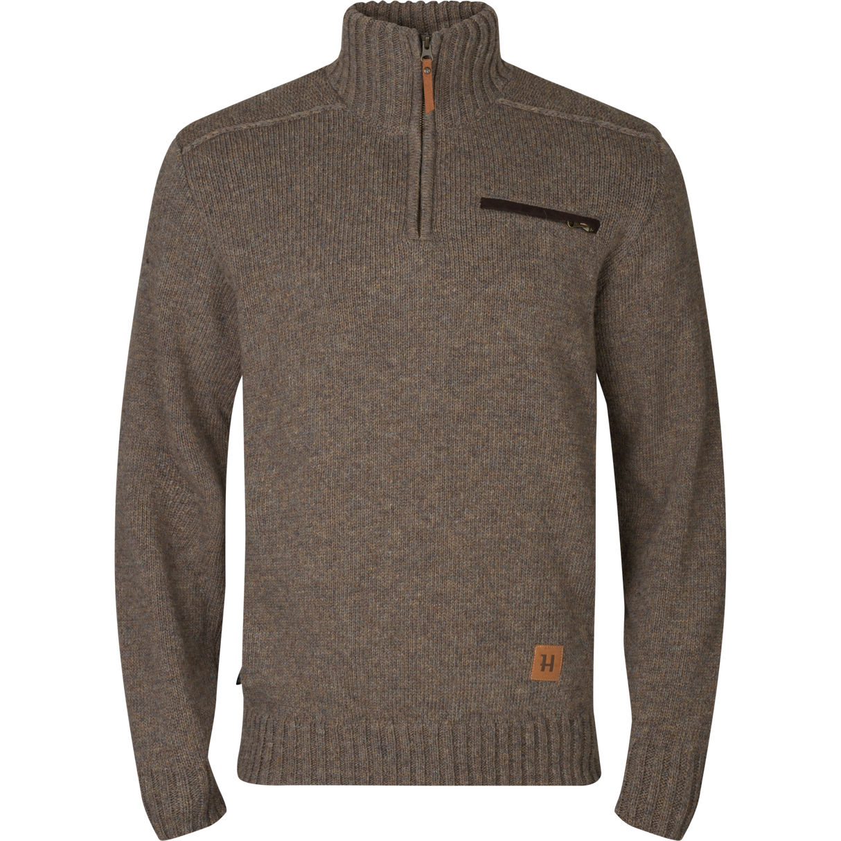 Annaboda 2.0 HSP gestrickter Pullover - Dark sand - Härkila