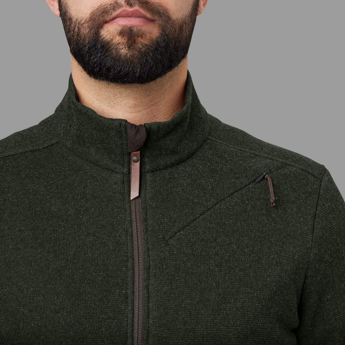 Metso Vollzip-Trikot in Willow Green - Härkila