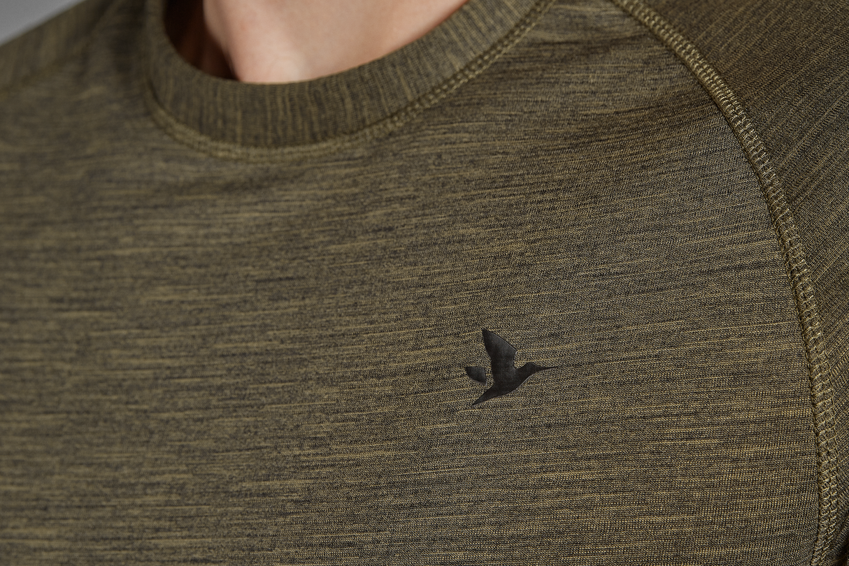 Active Langarm-T-Shirt - Pine green - Seeland