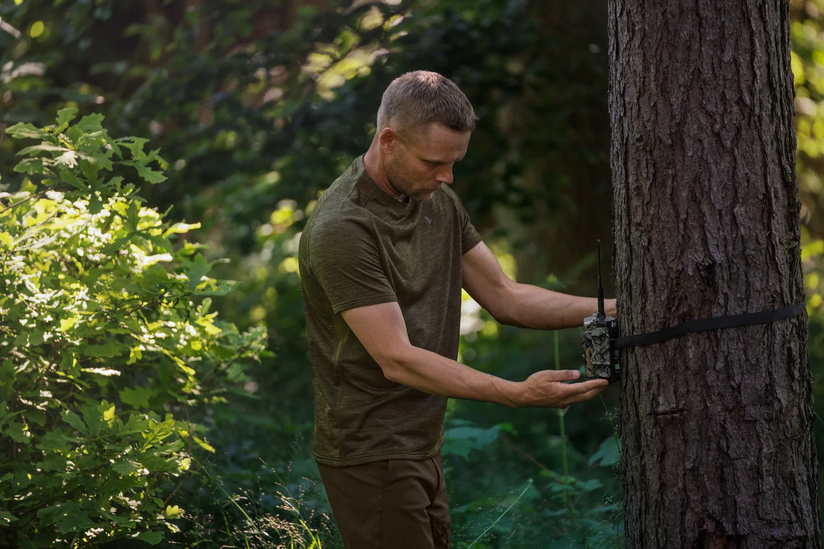 Active Kurzarm-T-Shirt - Pine green - Seeland
