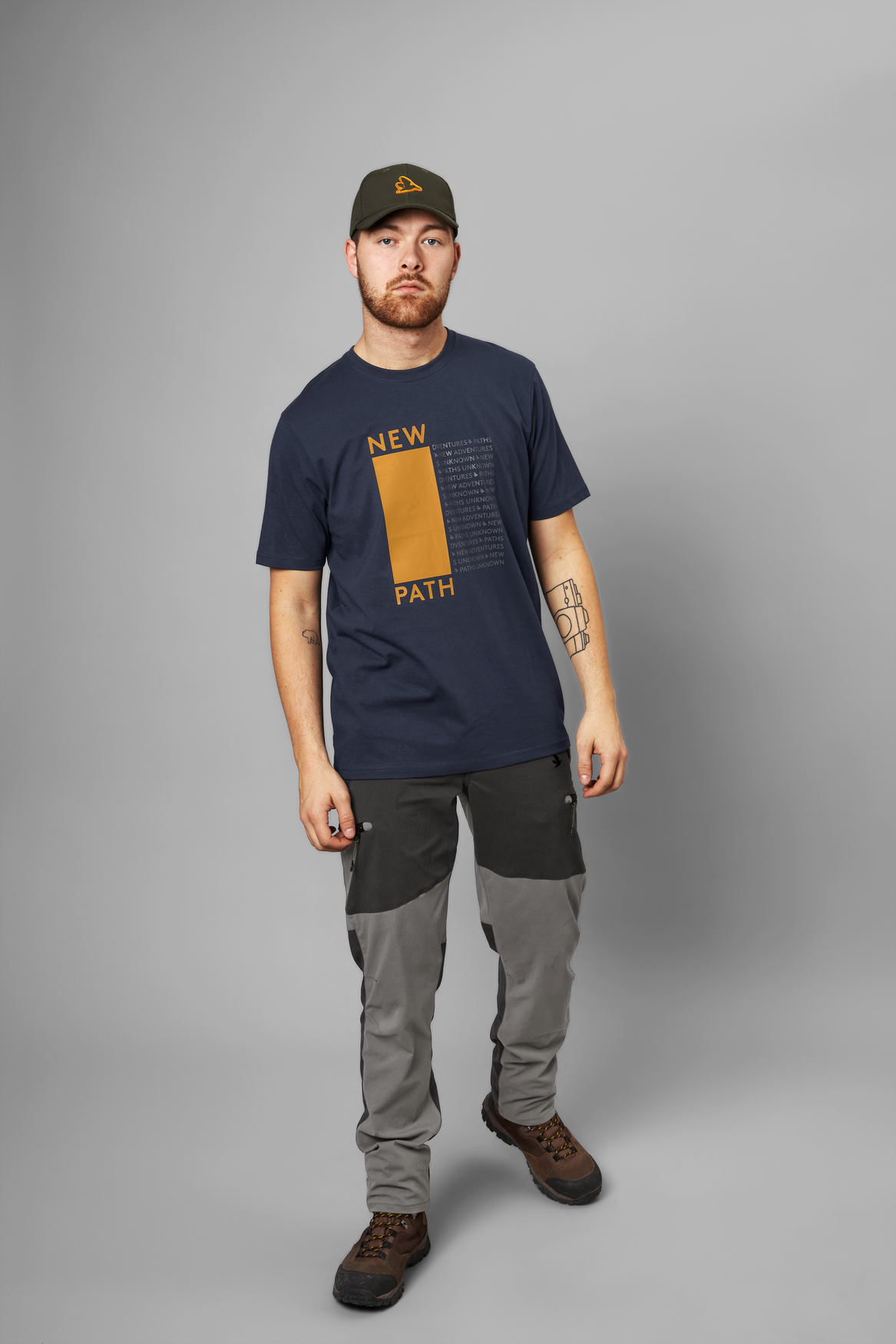 Path T-Shirt Dark Navy - Seeland