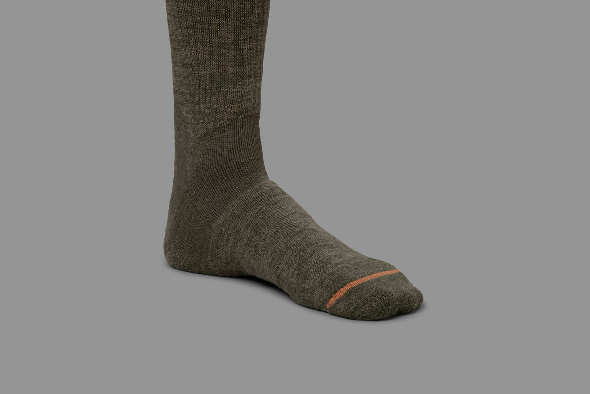 Pro Hunter 2.0 Kurzsocken Willow green/Shadow brown - Härkila