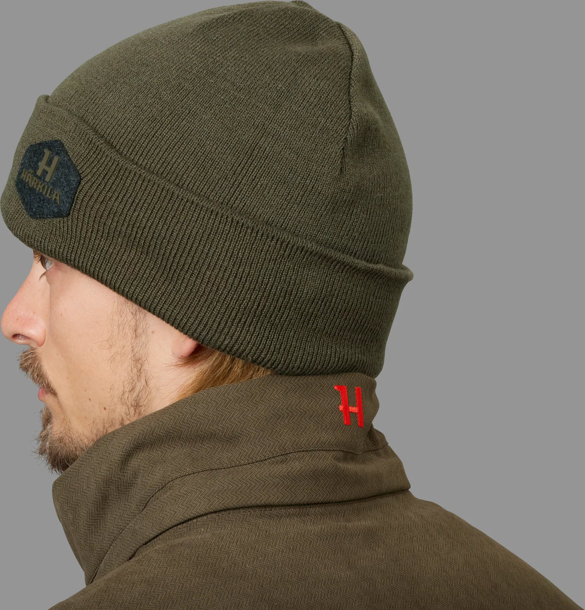 Drückjagd wendbare Mütze Willow Green - Härkila