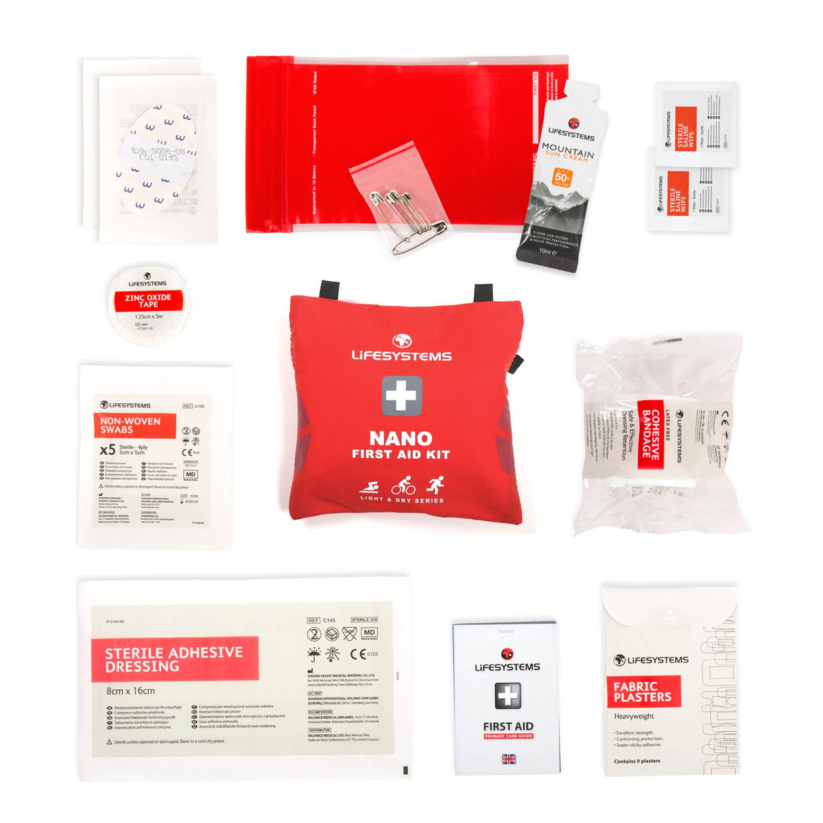 Leicht & Trocken Nano Erste-Hilfe-Set – Life Systems