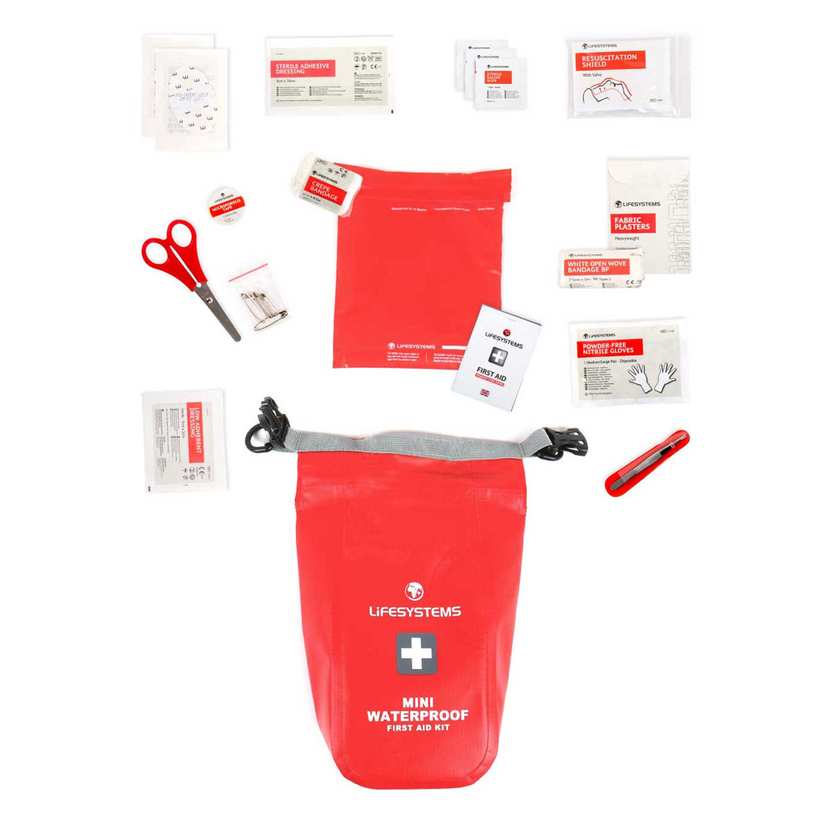 Mini-wasserdichtes Erste-Hilfe-Set – Life Systems