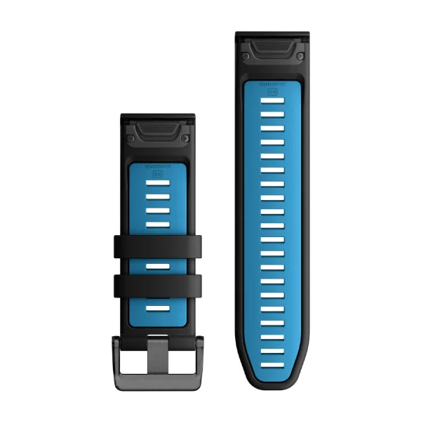 QuickFit® 26 urremme, Sort/Cirrus Blue silikone 3
