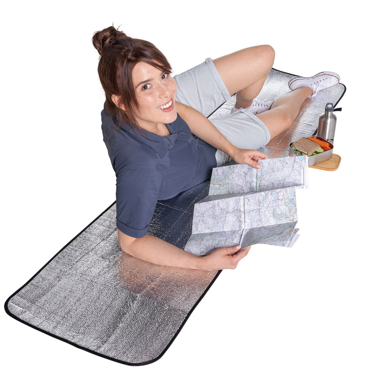 Alu-Sitzmatte 50 x 180 cm - Tatonka