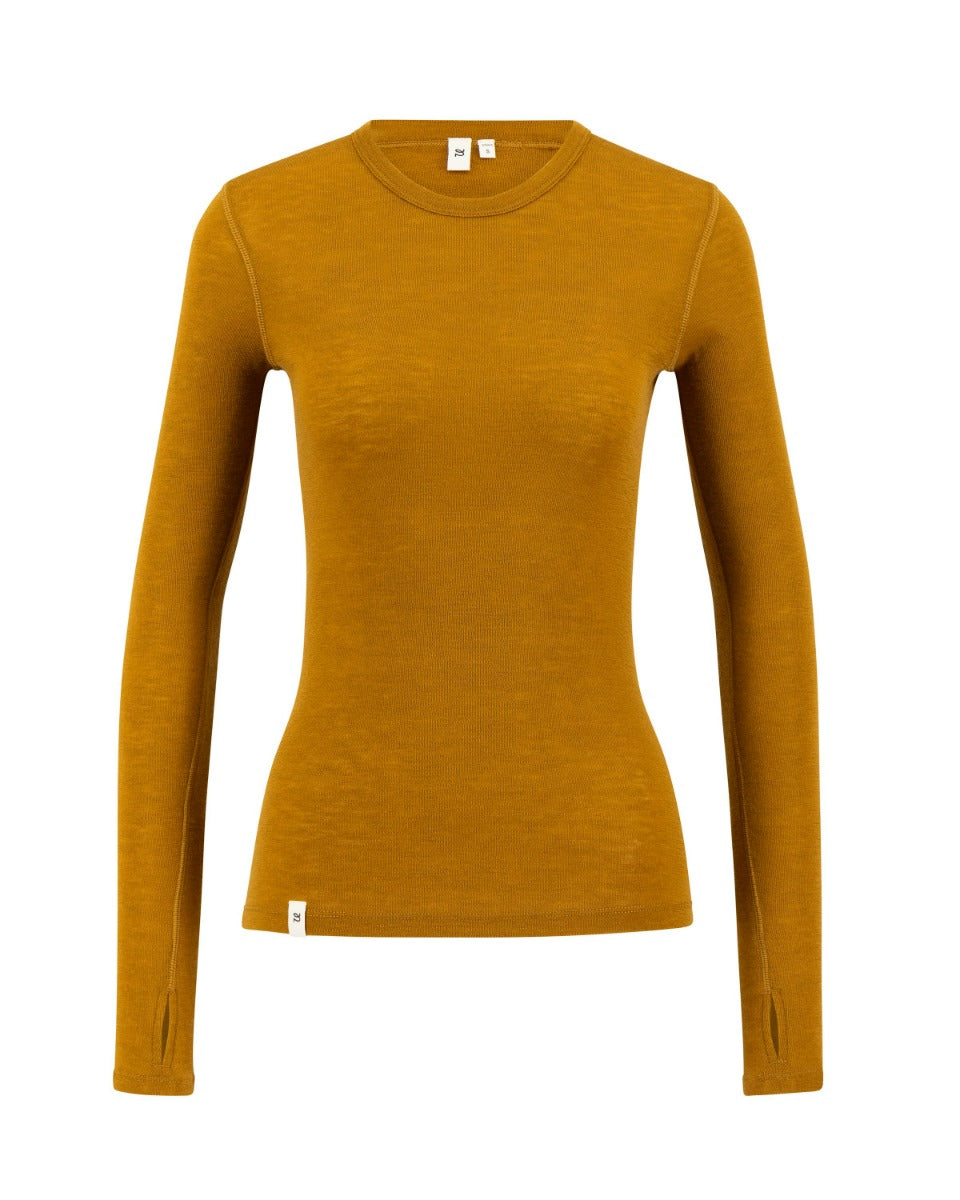 Alltime Lead Langarm-Ripp-T-Shirt Damen – Ulvang