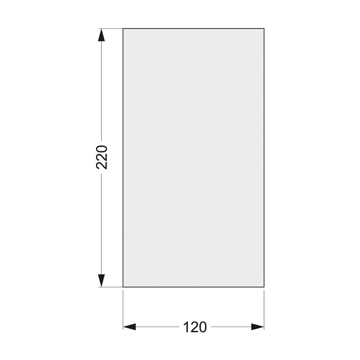 Bodenlaken Tyvek I 120 x 220cm - Tatonka