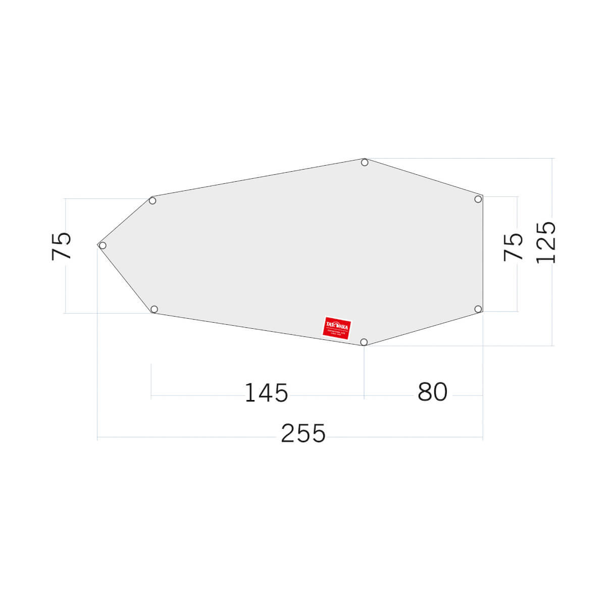 Bodenplane PE Koli - Tatonka