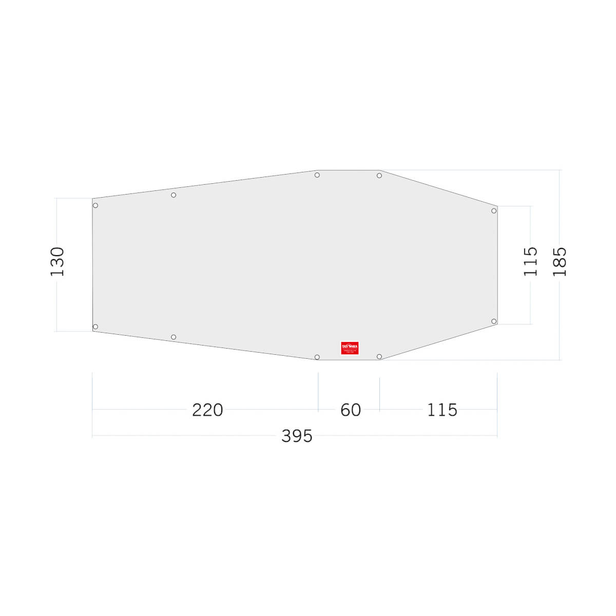 Bodenplane PE Grønland 3 - Tatonka