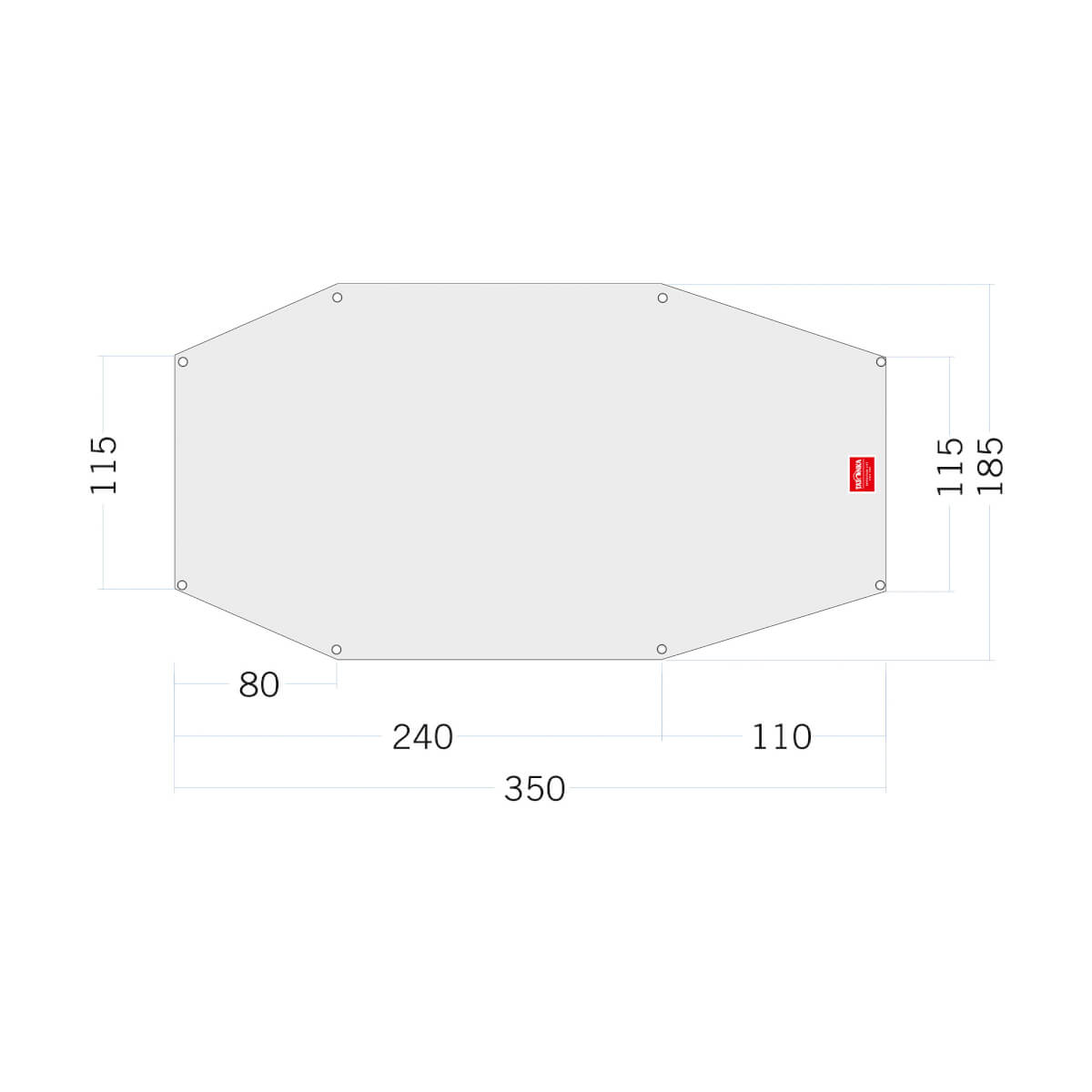Bodenplane PE Arctis 3 - Tatonka