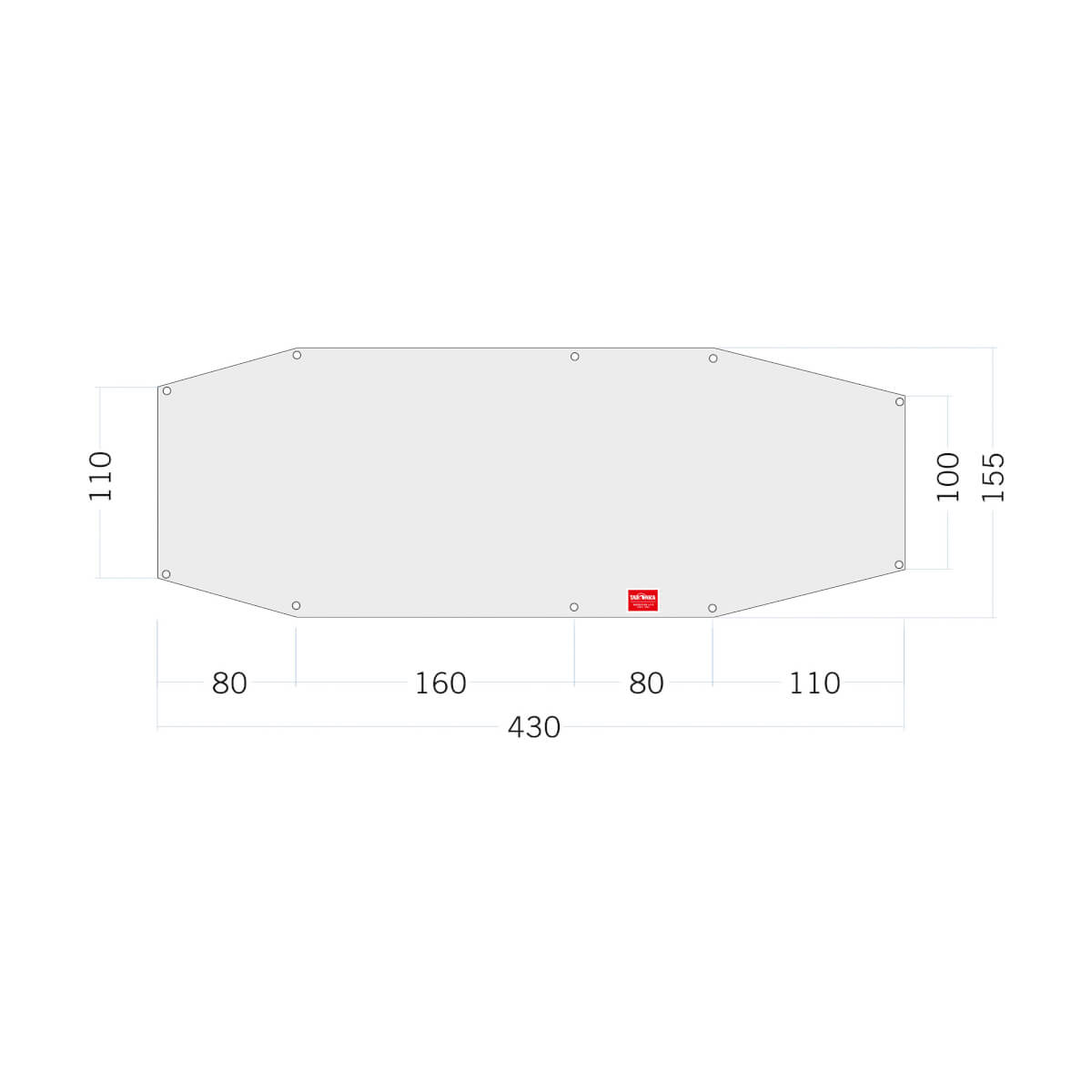 Bodenblech PE Alaska 2 - Tatonka