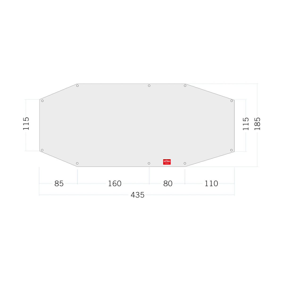 Bodenplane PE Alaska 3 - Tatonka