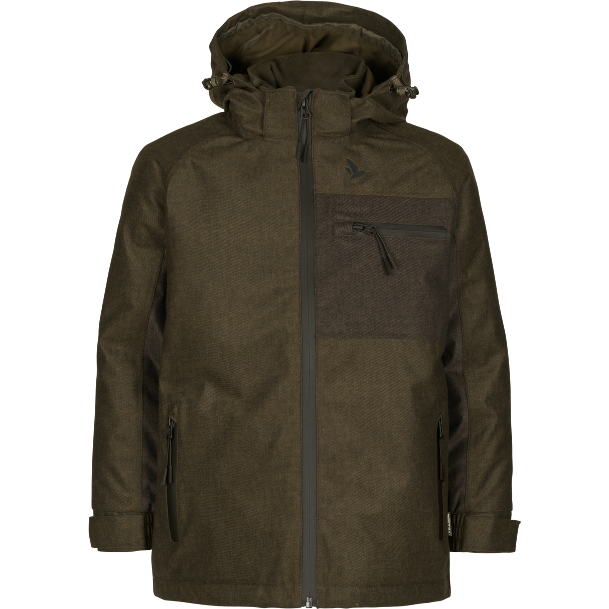 Avail Junior Jacke Pine green melange - Seeland