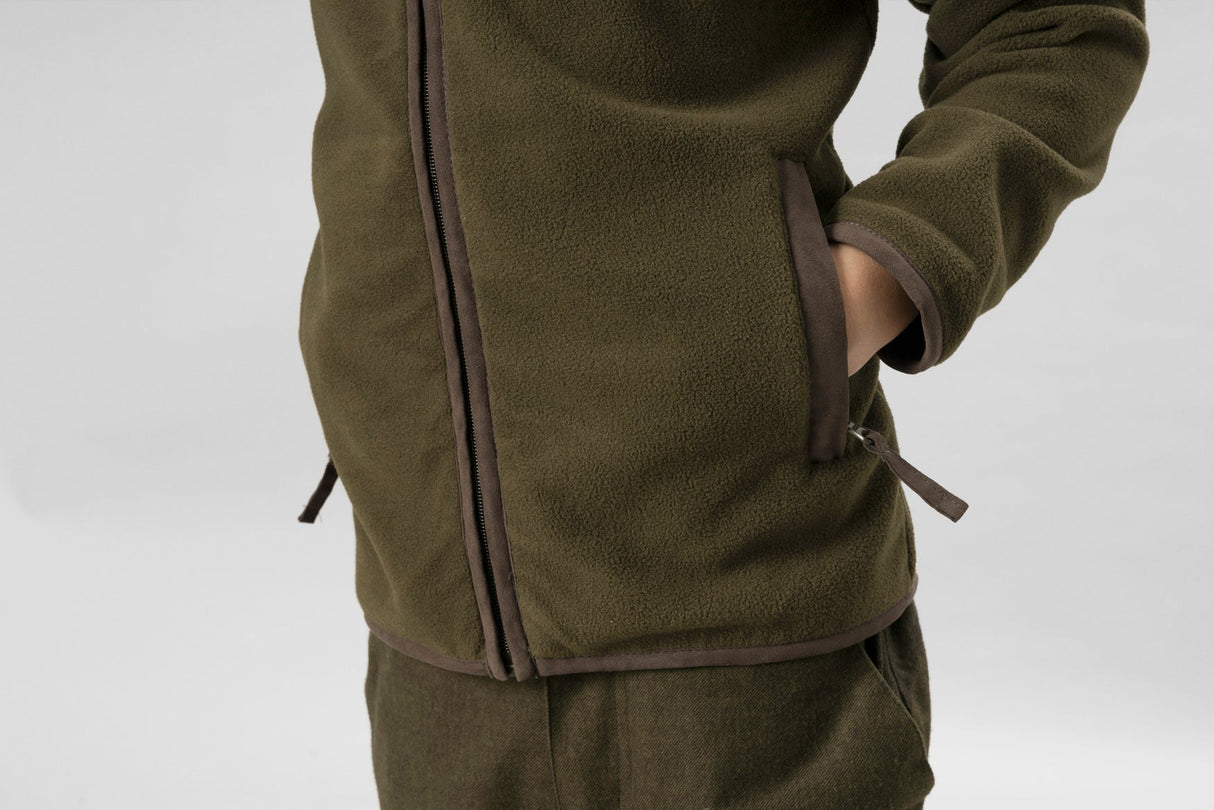 Bolt Junior Fleecejacke Pine green - Seeland