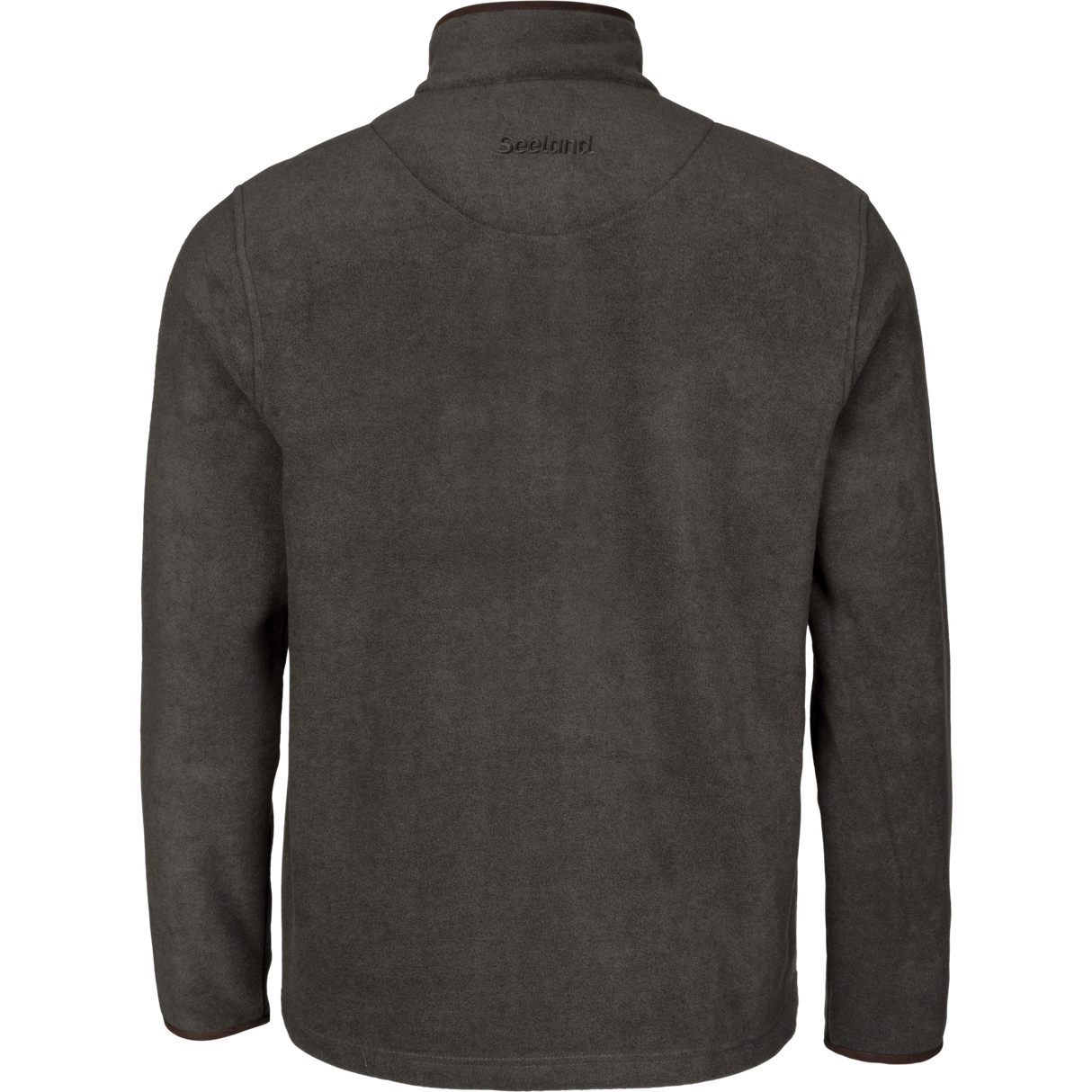 Woodcock Earl Fleece Jacke Dark Grey Melange - Seeland