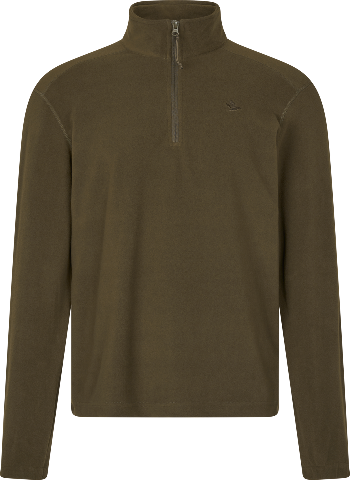 Half-Zip-Pullover in Pine Green – Seeland