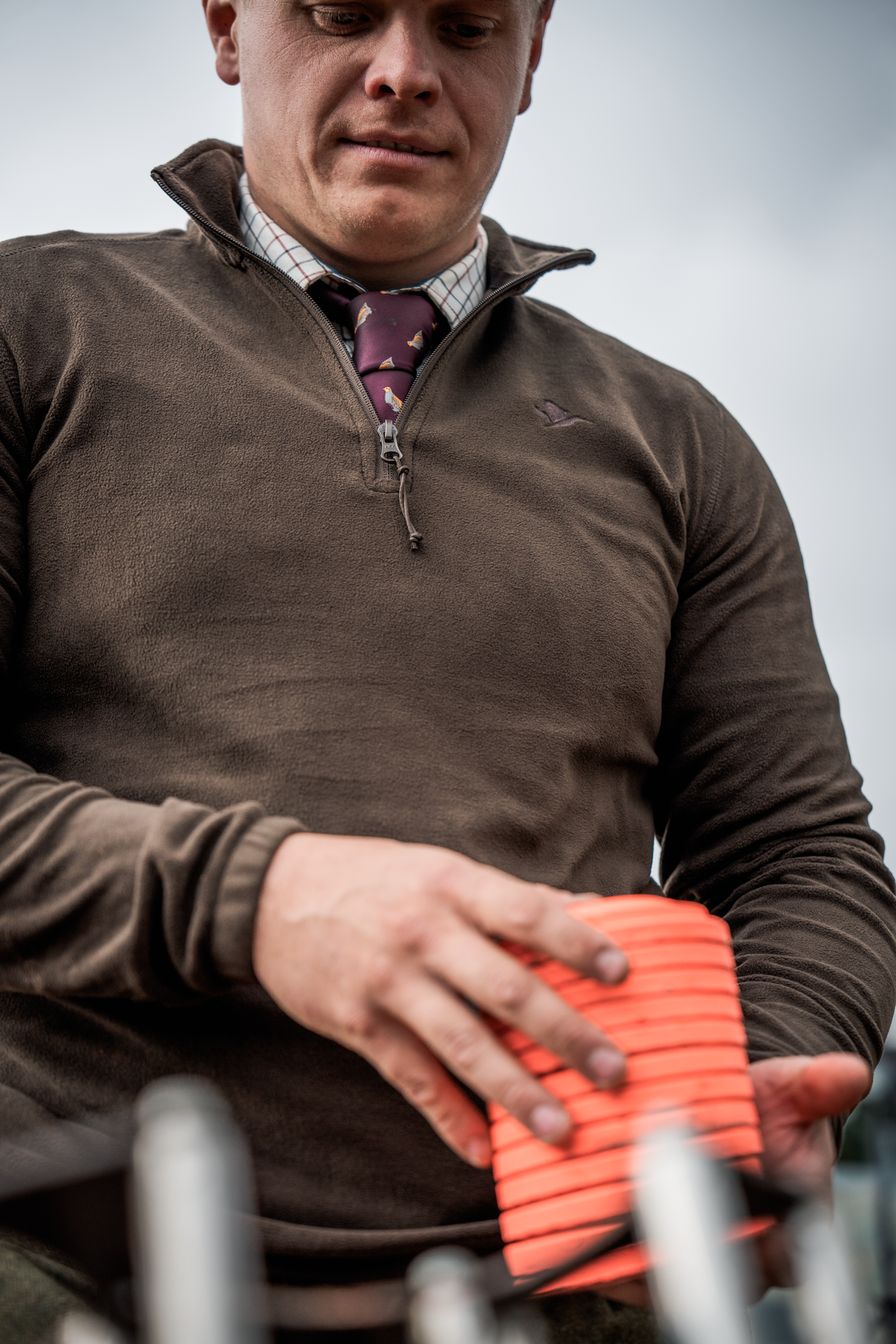 Half-Zip-Pullover in Pine Green – Seeland