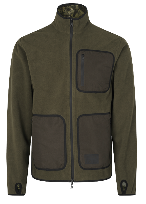 Rogue Wendbares Fleece Light Pine/Invis Green - Seeland