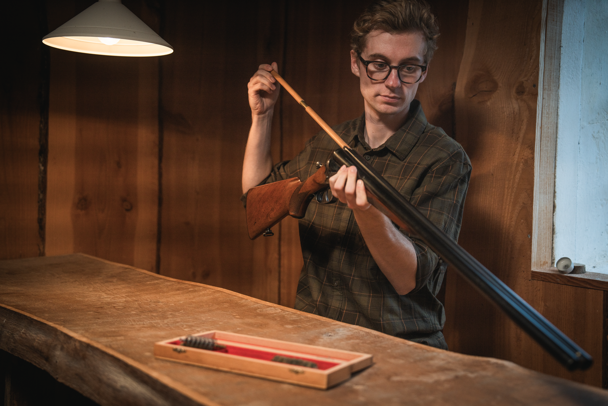 Glen Flanellhemd – Pine Green/Dark Navy Check – Seeland