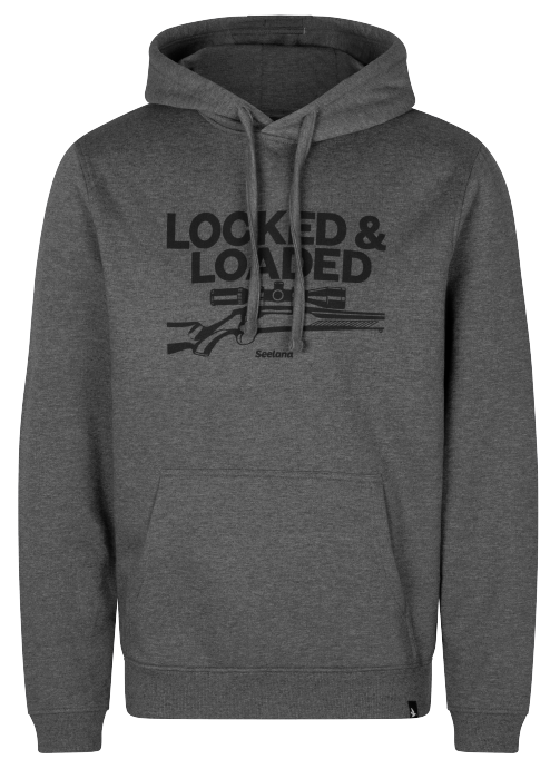 Loaded Kapuzenpullover Grau Melange - Seeland
