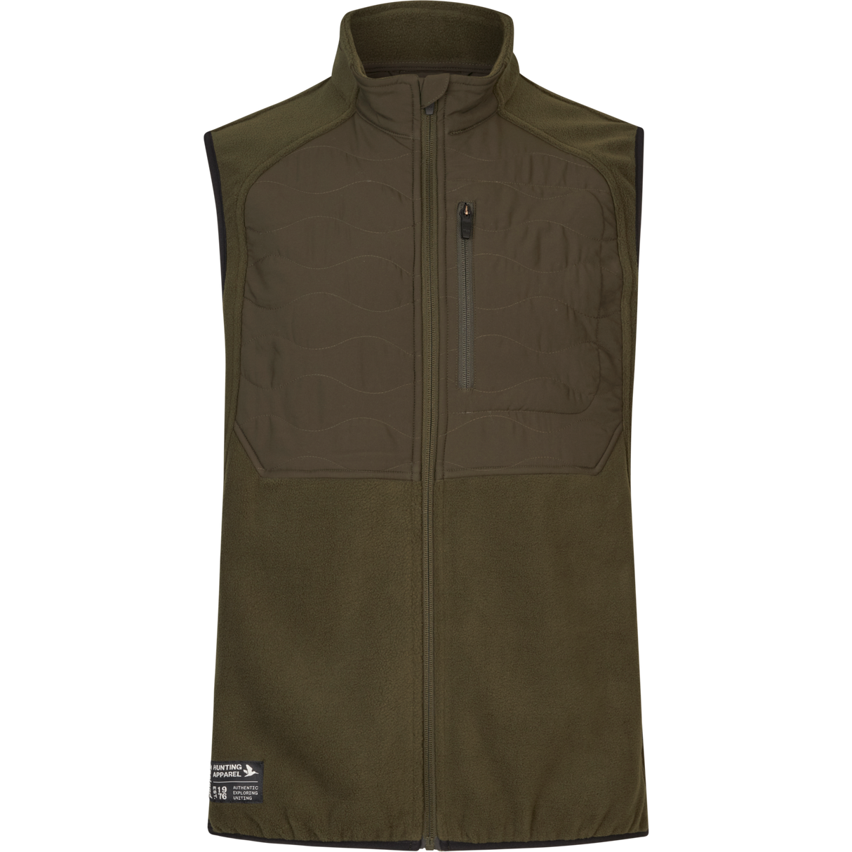 Gale Fleeceweste Pine green - Seeland