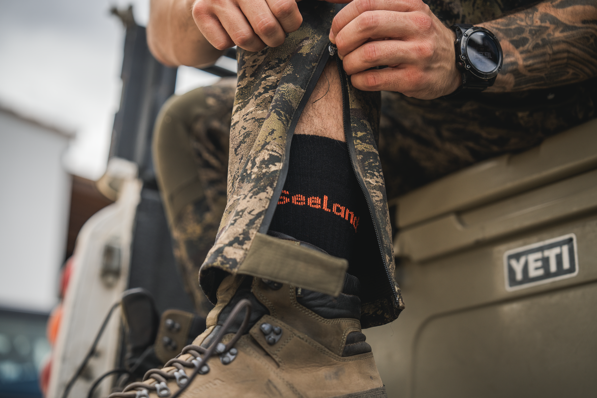 Field Coolmax-Socken - 2er-Pack Schwarz/Dunkelgrau - Seeland