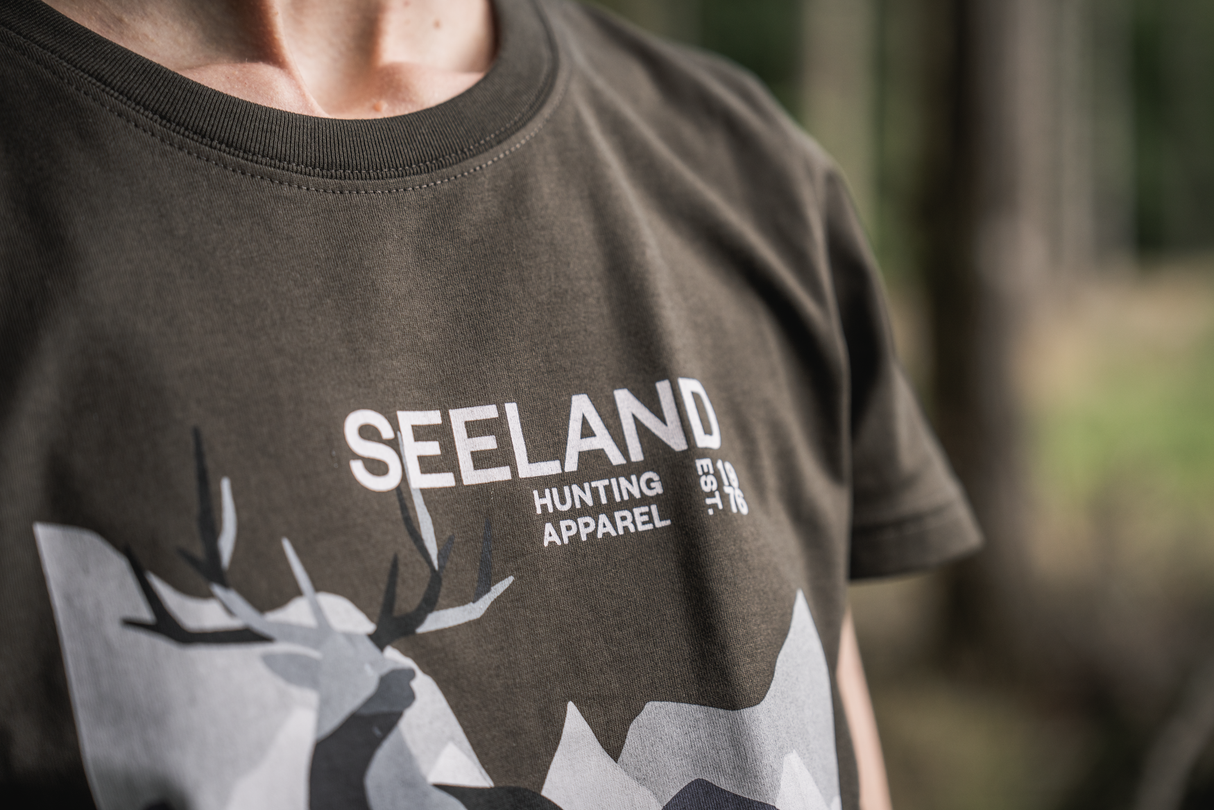 Sadie T-Shirt Pine green - Seeland