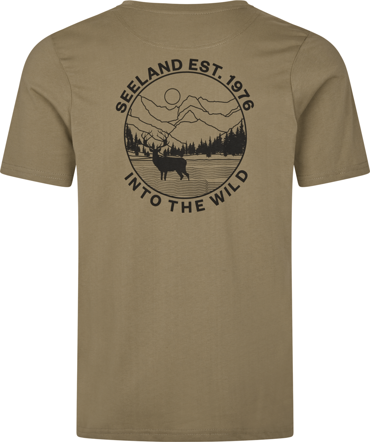 Jagd Landschaft T-Shirt – Covert Green – Seeland