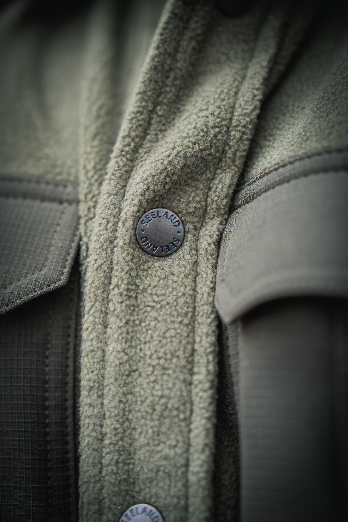 Fleece-Hemd Grape Leaf – Seeland