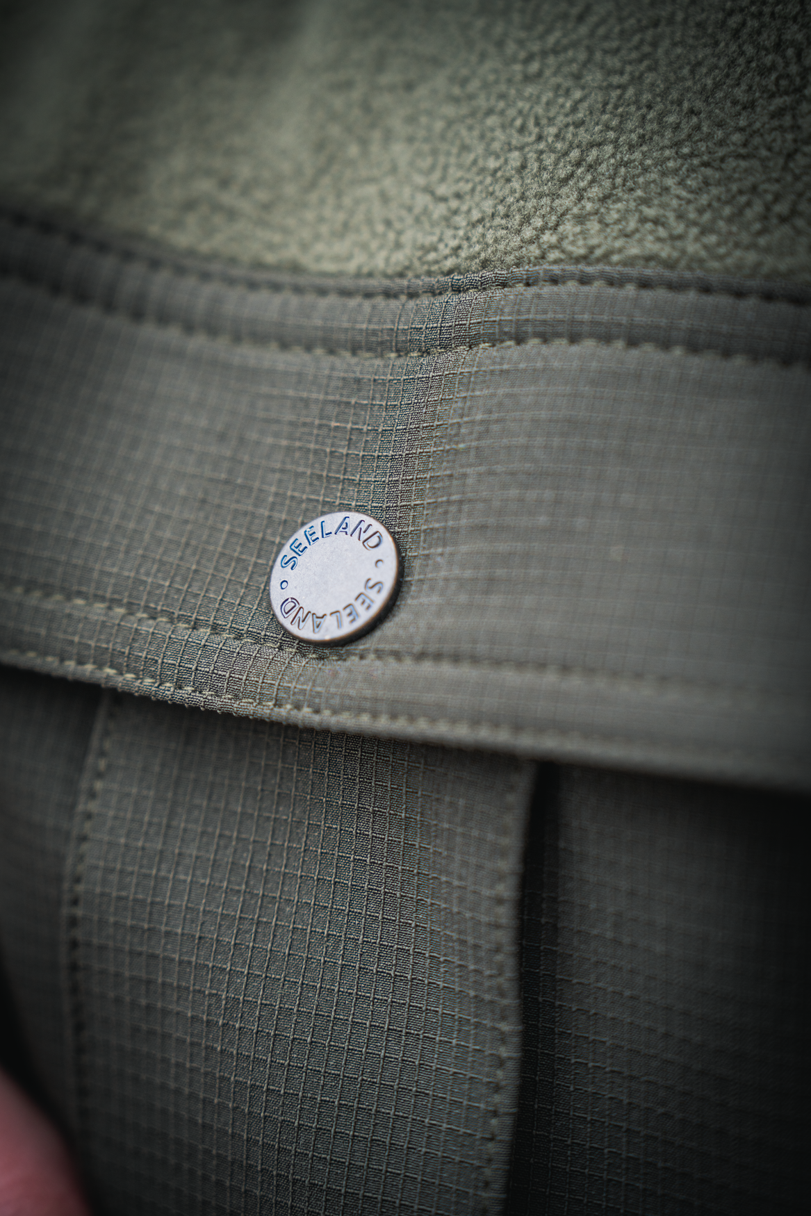 Fleece-Hemd Grape Leaf – Seeland