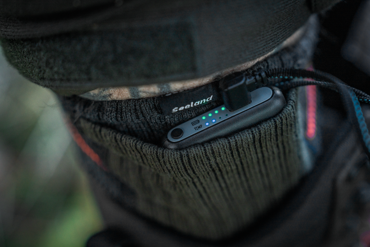 Socken Pine green melange – Seeland