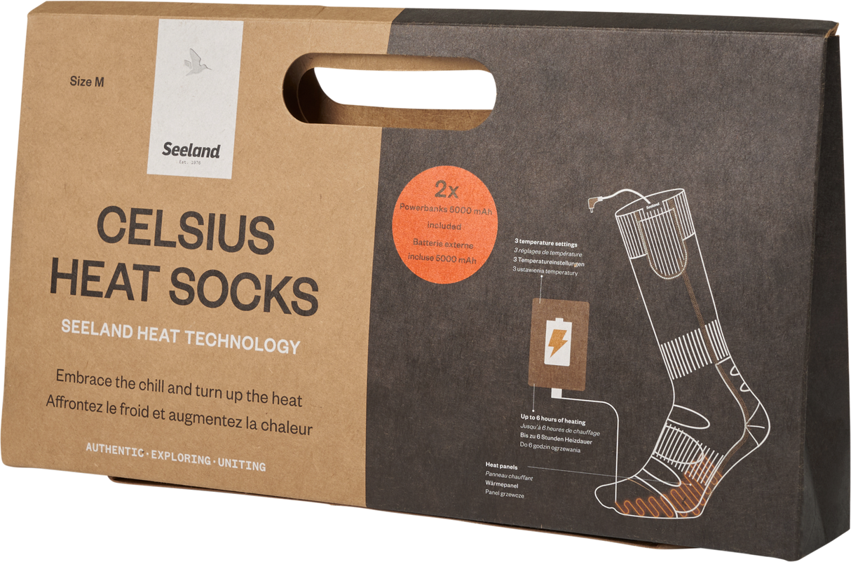 Socken Pine green melange – Seeland