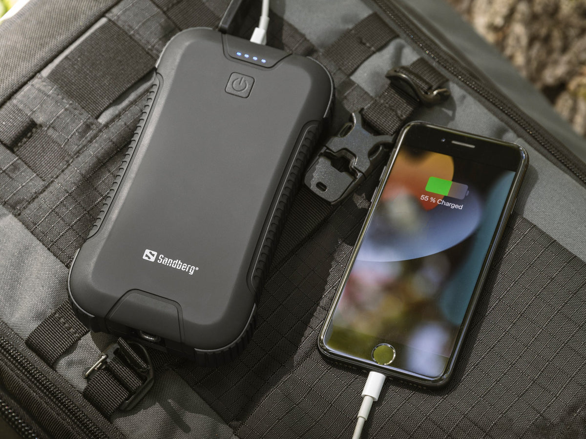 Active Survivor 30000 mAh Powerbank - Sandberg