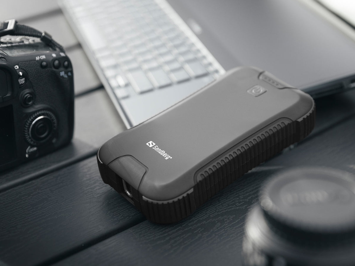 Active Survivor 30000 mAh Powerbank - Sandberg